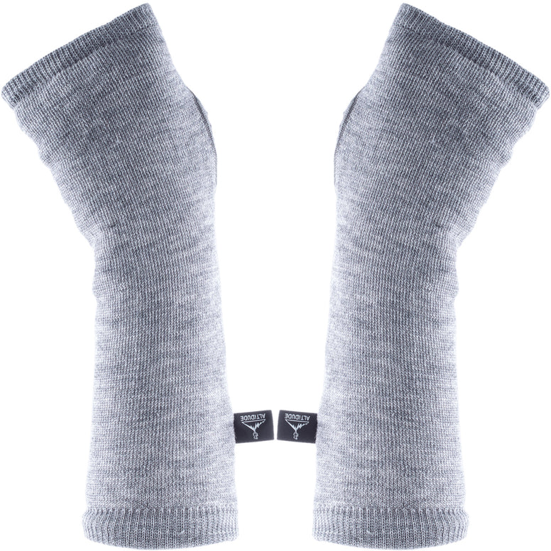 ALTIDUDE Wristwarmer Terry Arm Stulpen Pulswärmer Fingerlos 100% Merino Wolle