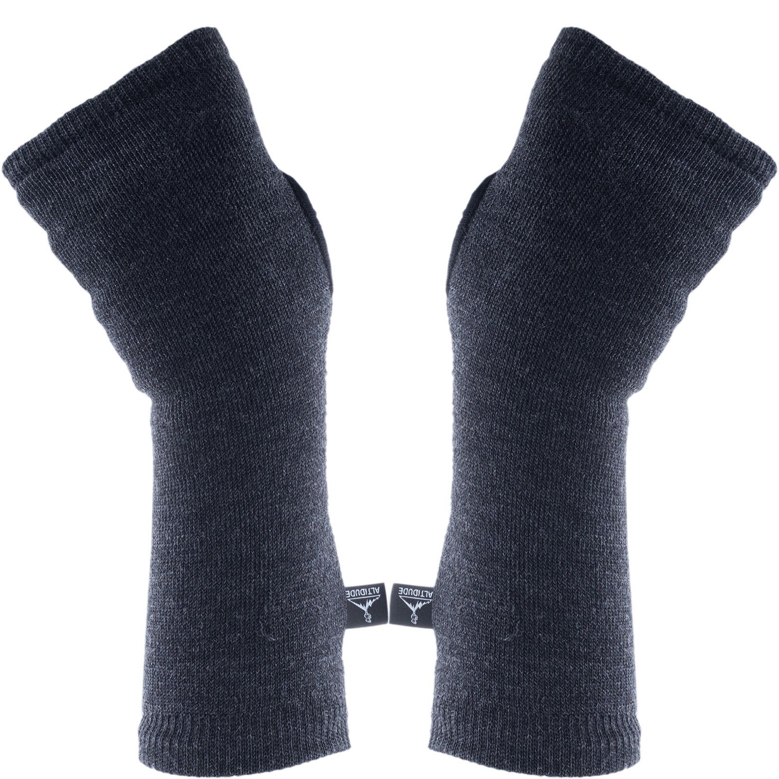 ALTIDUDE Wristwarmer Terry Arm Stulpen Pulswärmer Fingerlos 100% Merino Wolle