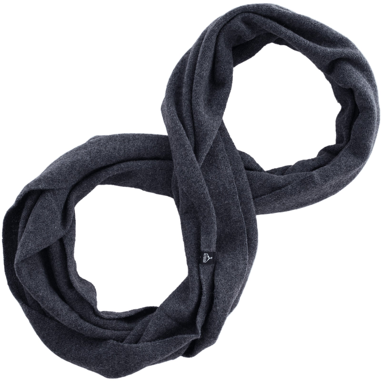 ALTIDUDE Wollschal Loop Fein Strickschal Unisex Winter Schal Tuch XL Lamm Wolle