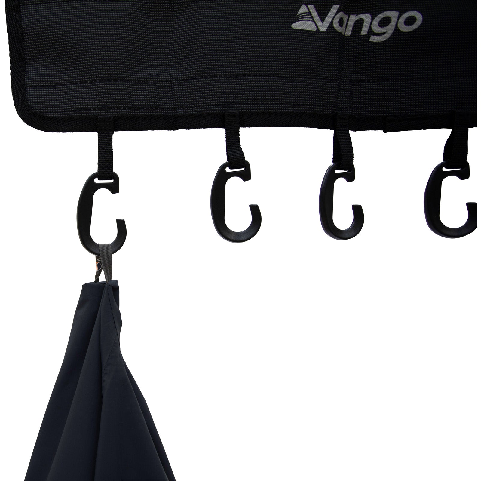 VANGO Camping Wardrobe SkyStorage Clothes Hook Rail Tent Caravan Organizer