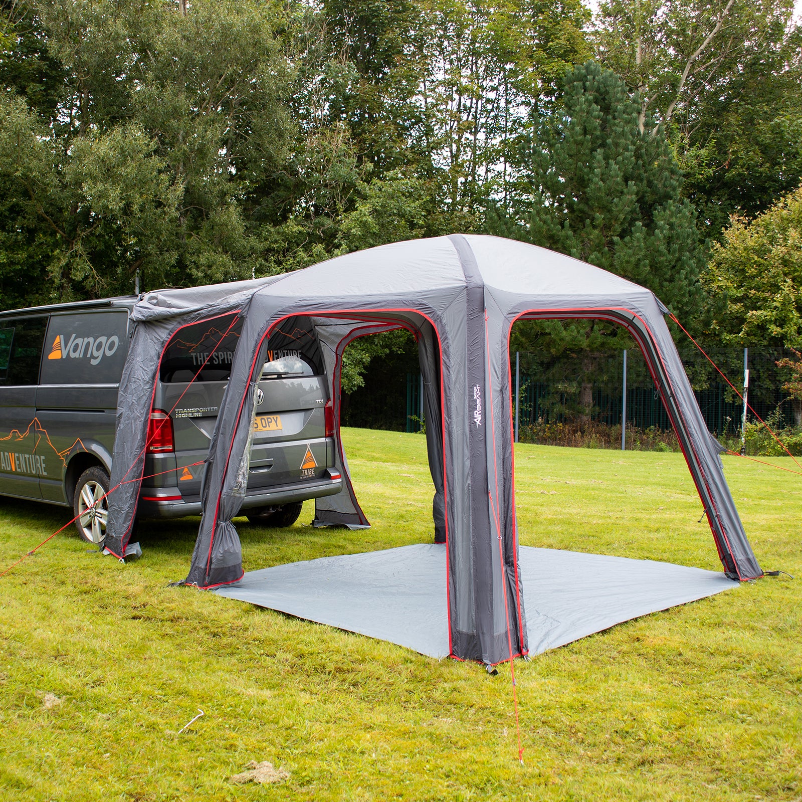 VANGO Bus Vorzelt Heckzelt Tailgate AirHub Low Camping Auto Luft Zelt Aufblasbar