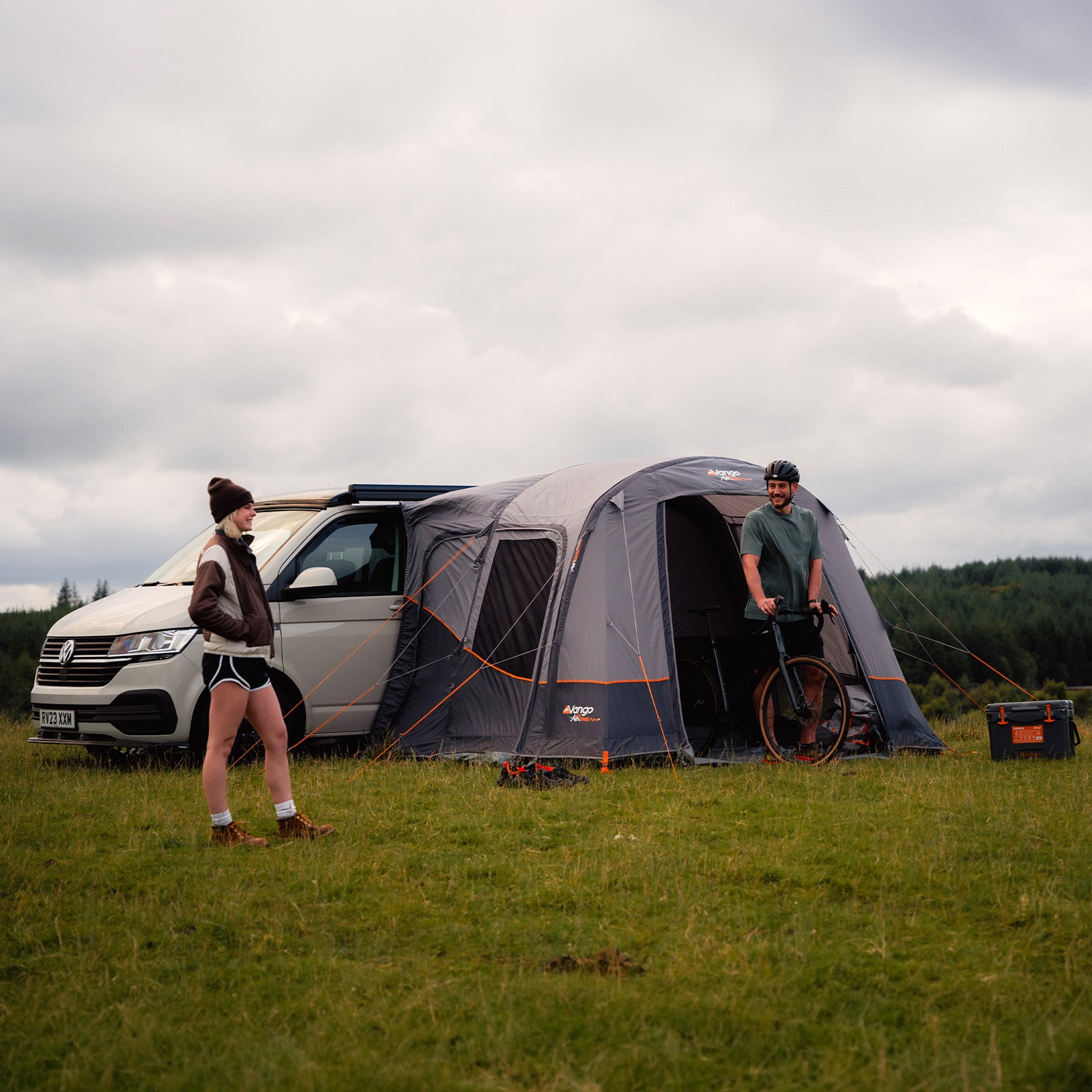 VANGO Bus Vorzelt Faros III Air Low Camping Auto Luft Zelt Airbeam Aufblasbar