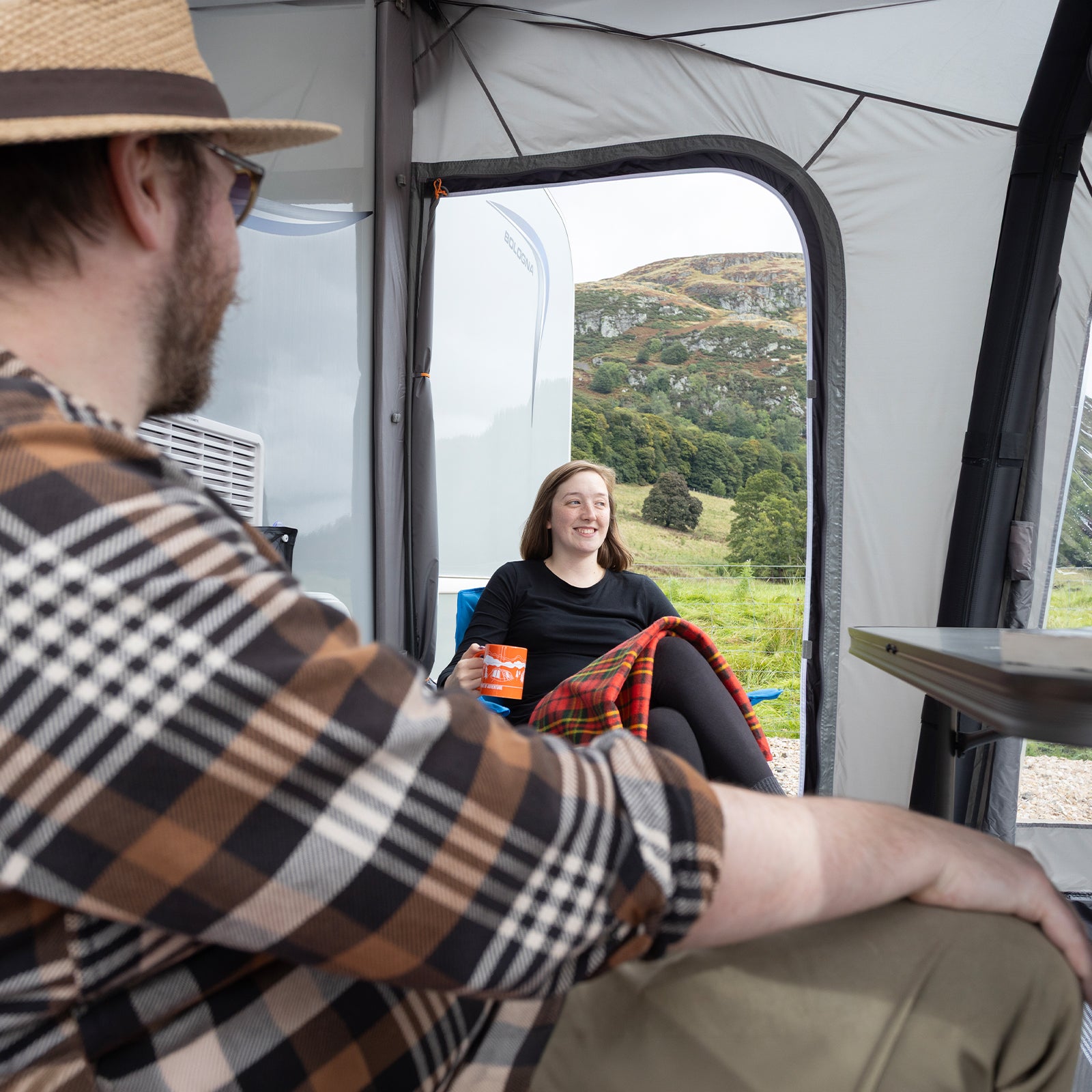 VANGO Vorzelt Palma 260 Air Caravan Wohnwagen Zelt Camping Luftzelt Aufblasbar