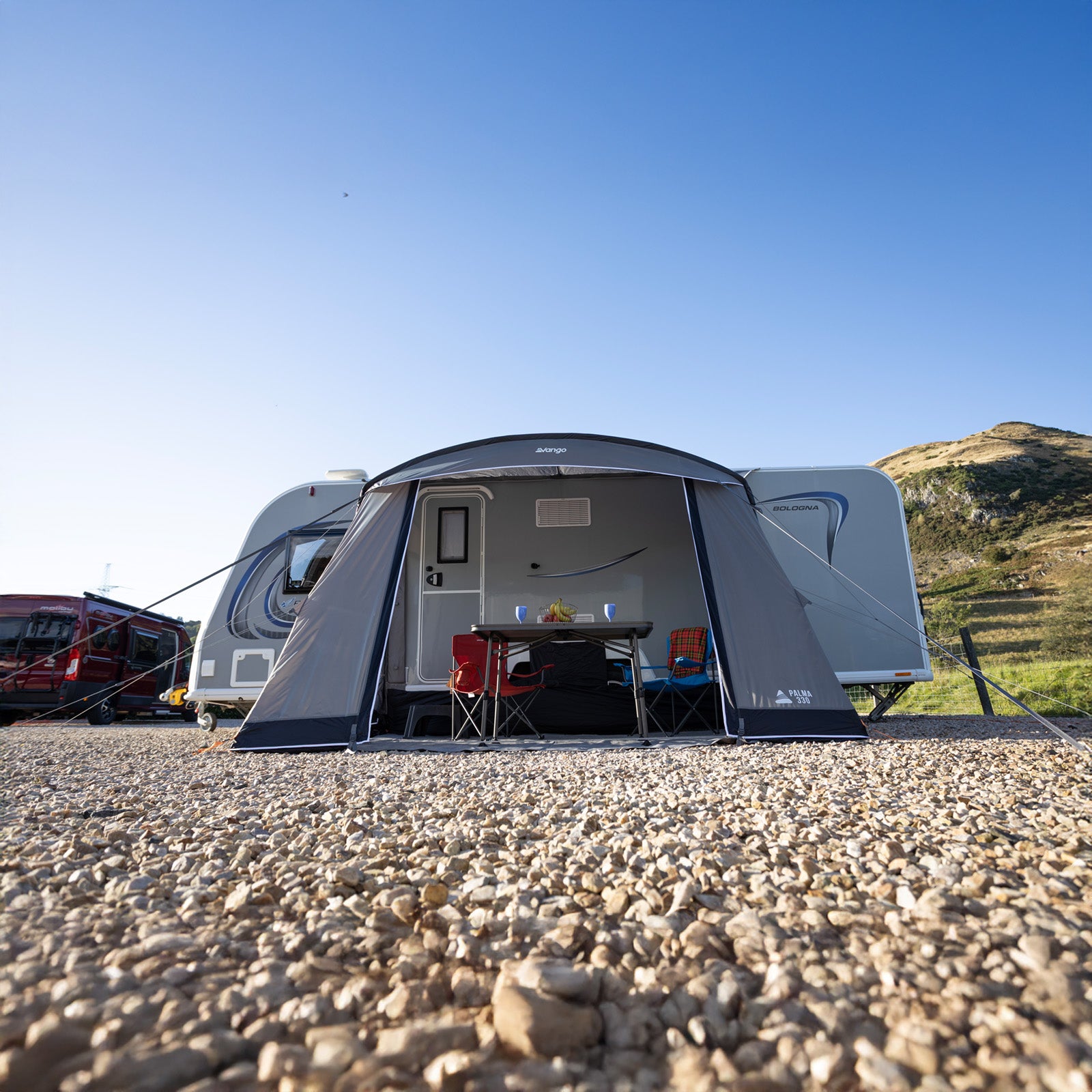 VANGO Vorzelt Palma 330 Wohnmobil Caravan Bus Busvorzelt Camping Markise Leicht