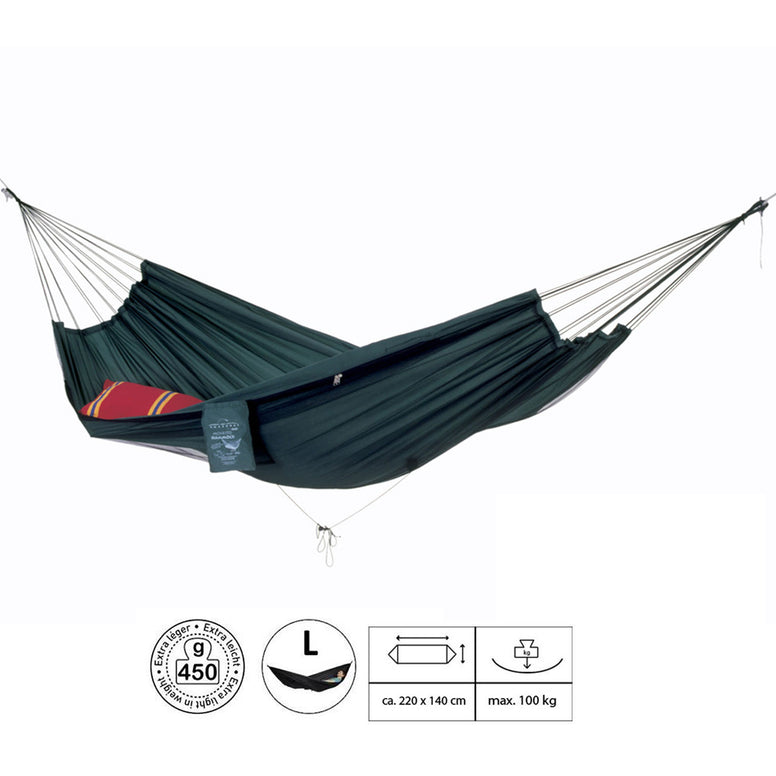 Hamac de voyage AMAZONAS Mosquito Traveller Camping Tropical Net Jardin Léger