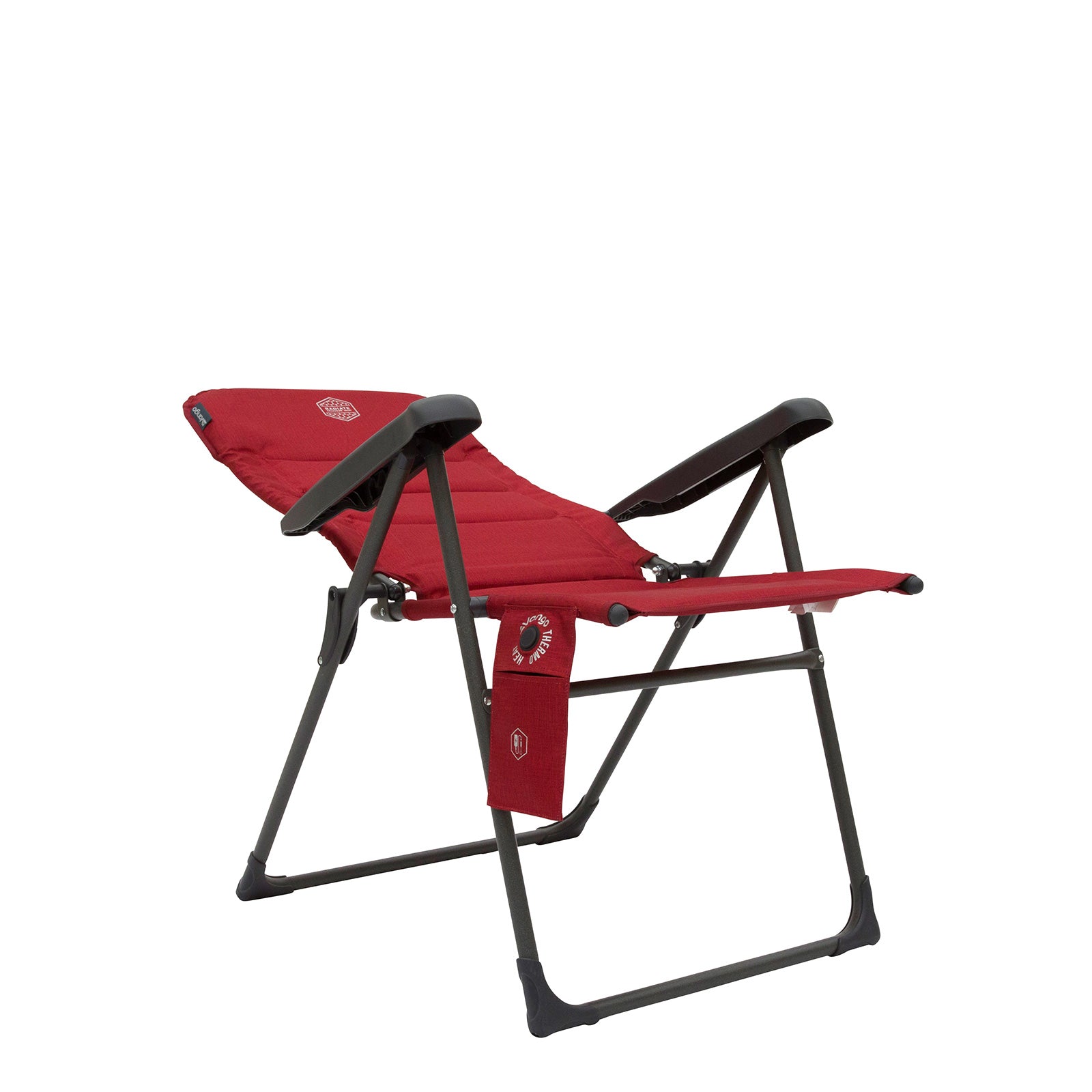 VANGO Camping Chair Radiate Tall Heating Pad Folding Chair High Back Lounger 140kg