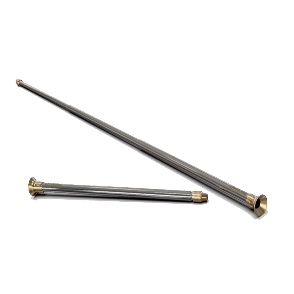 BAREBONES Teleskop Blasrohr Feuerblasrohr Feuer Starter Gebläse Rohr BBQ Messing