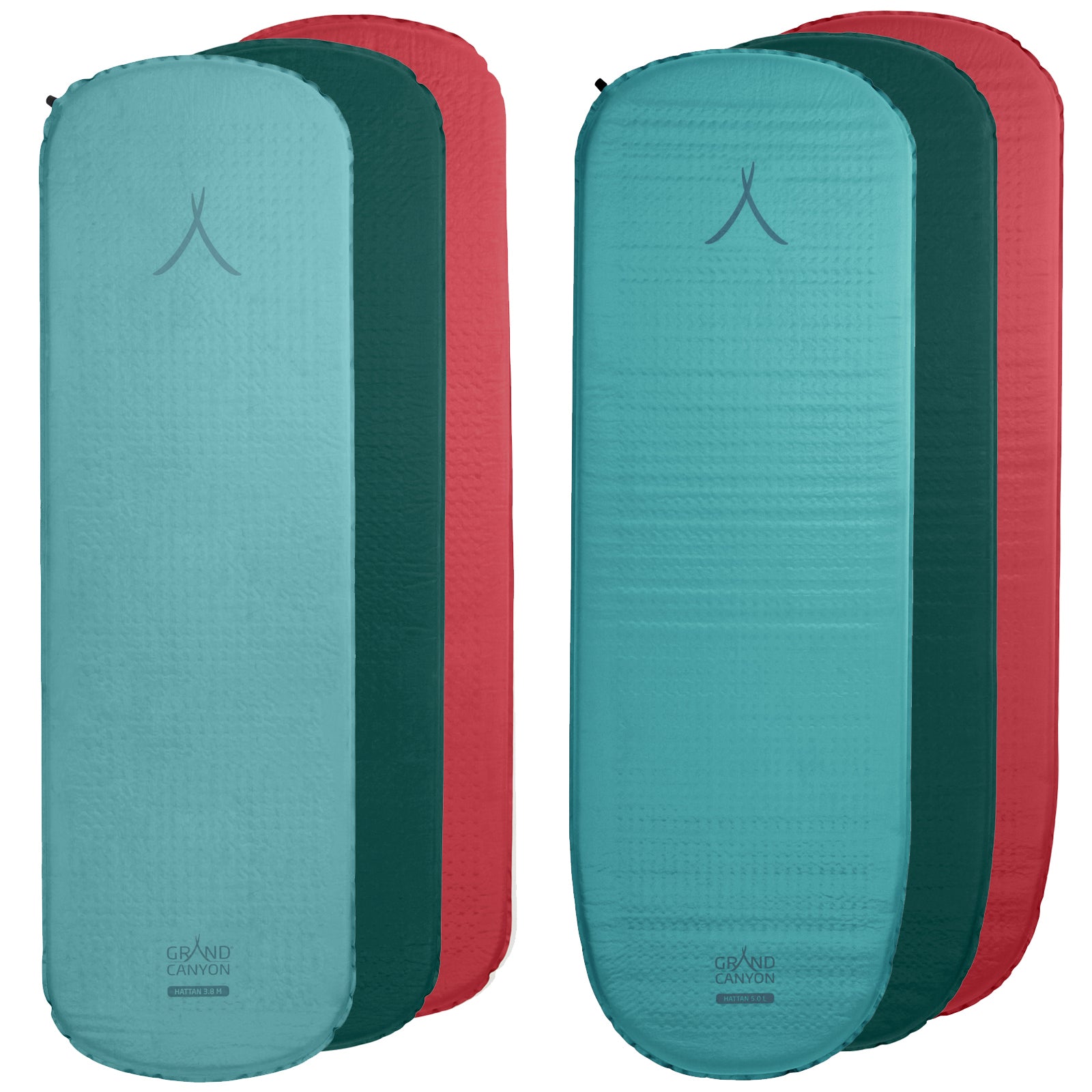 Grand Canyon Matelas de couchage Hattan Thermo Mat Air Bed Léger et Petit Autogonflant
