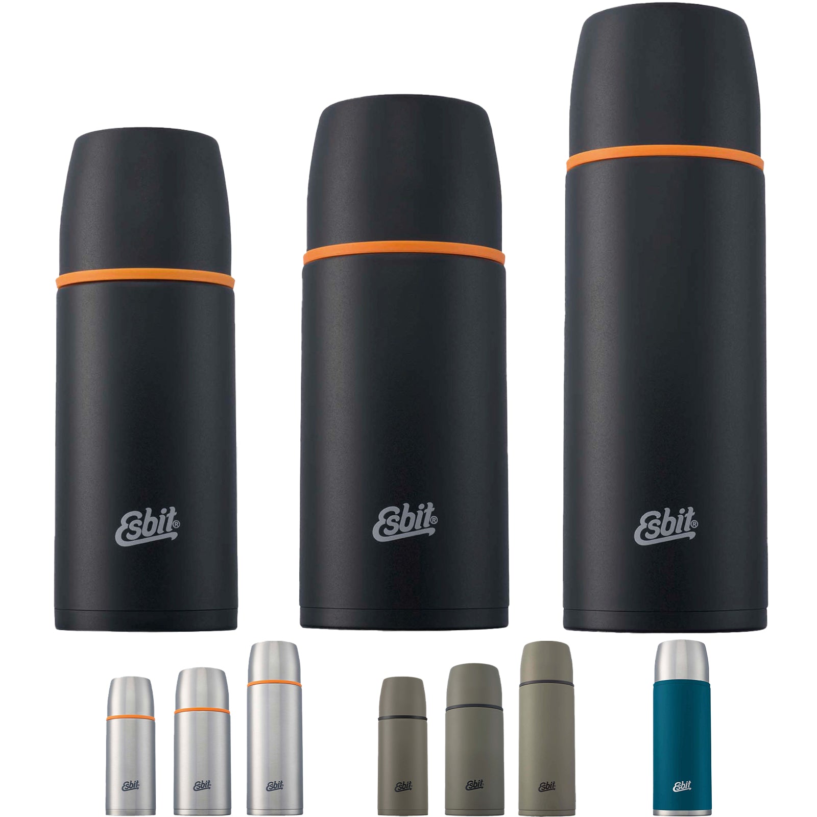 ESBIT insulated bottle, insulated jug, Classic vacuum thermo bottle, jug, 2 cups