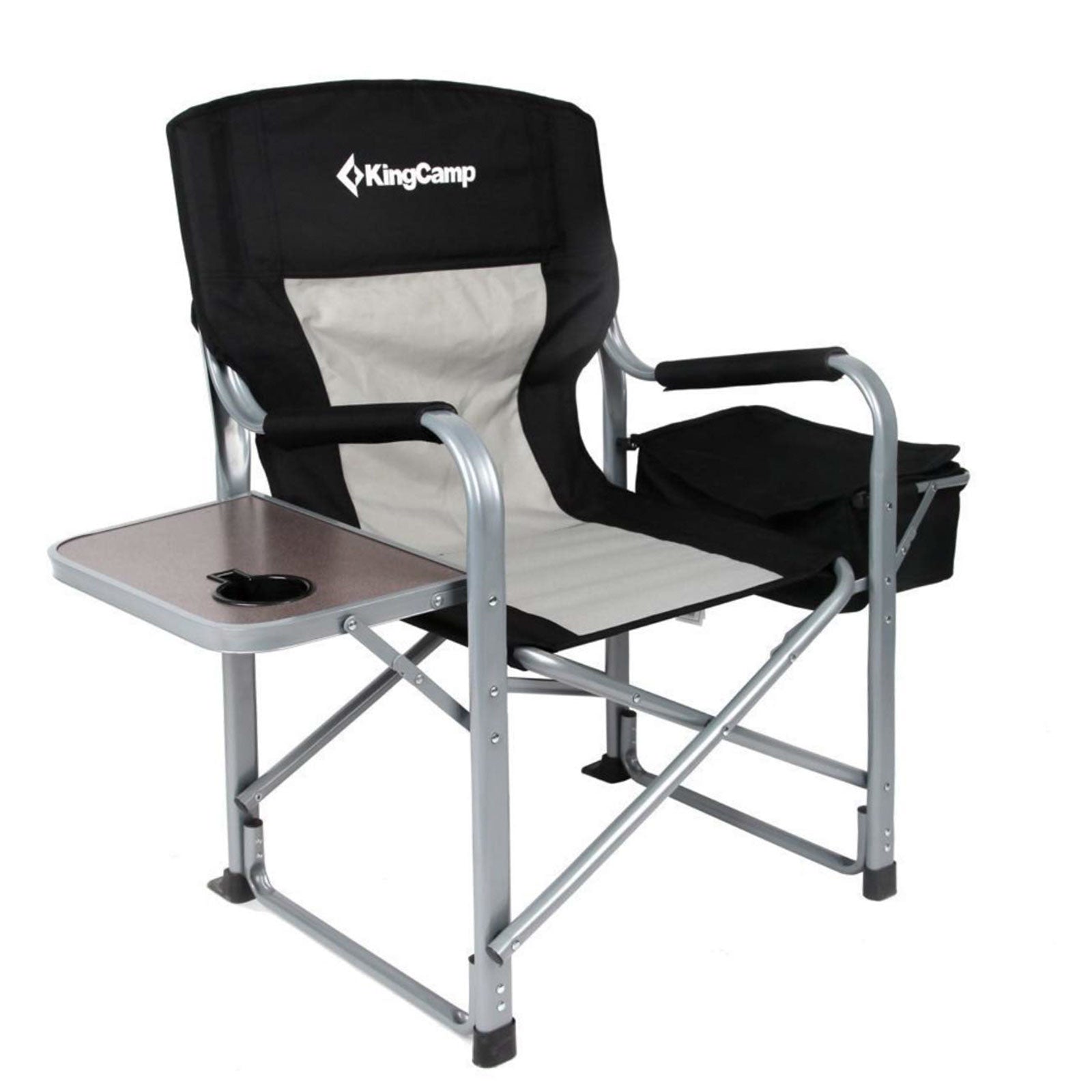 KINGCAMP Camping Folding Chair Folding Armchair Garden Outdoor Cool Bag Table 150 kg