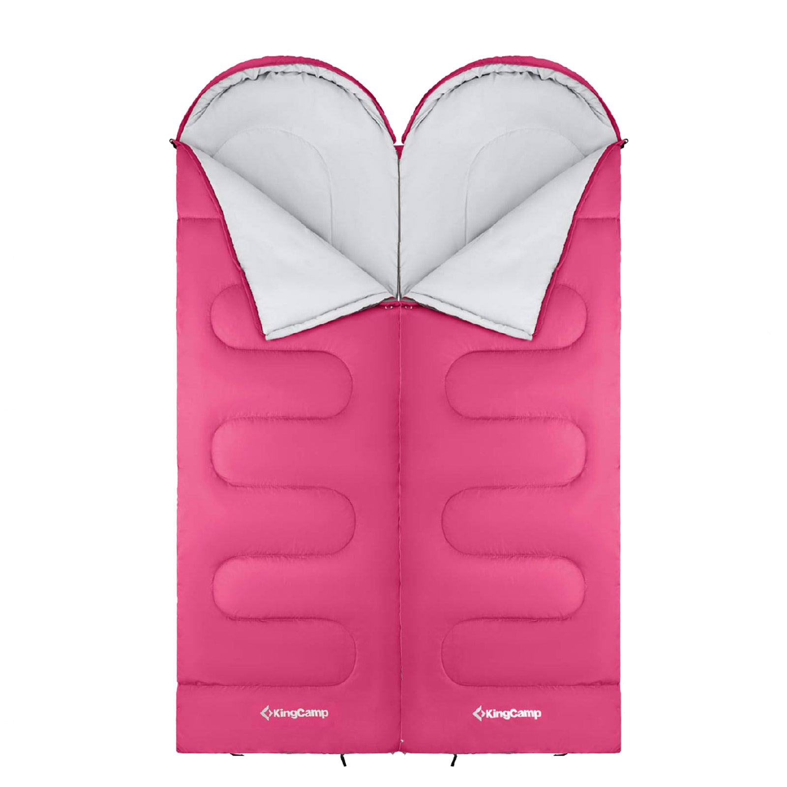 KINGCAMP Oasis 250 Kinder Decken Schlafsack Sommer Camping 1,40 m Lang & Breit