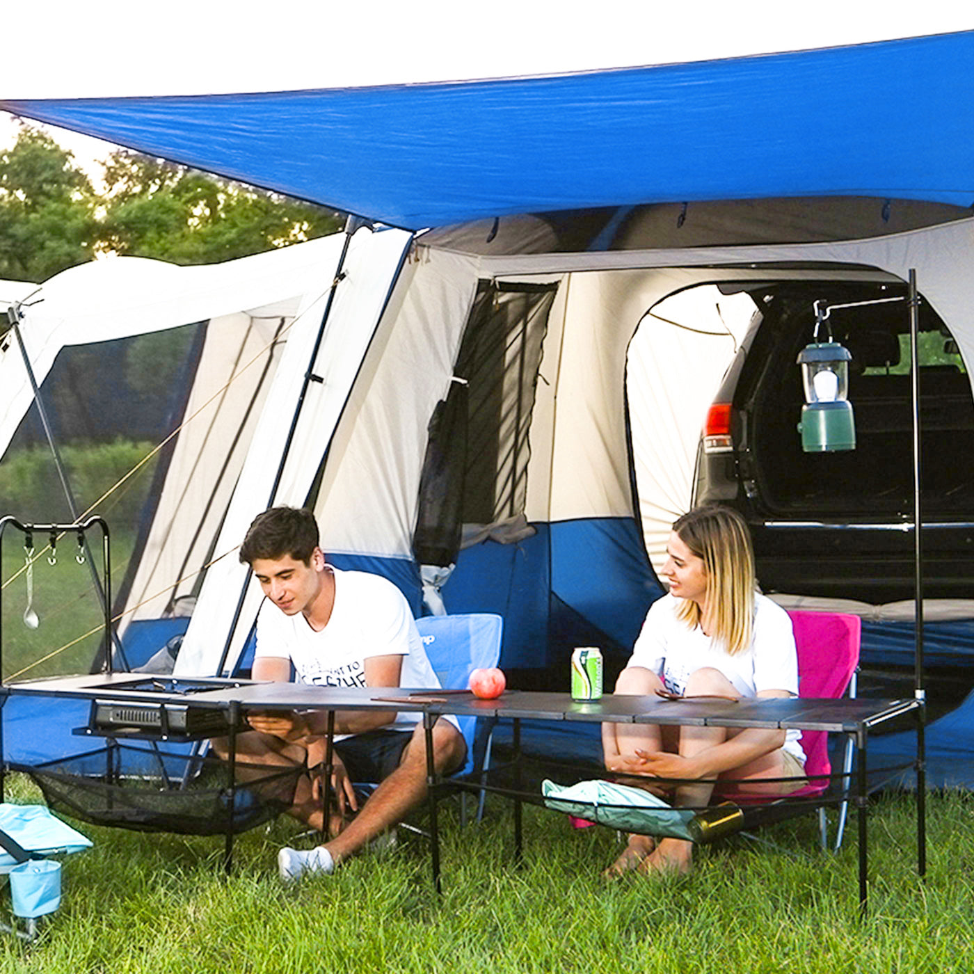 KINGCAMP bus tent Meilfi Plus rear tent VW bus front tent SUV van camping 3000 mm