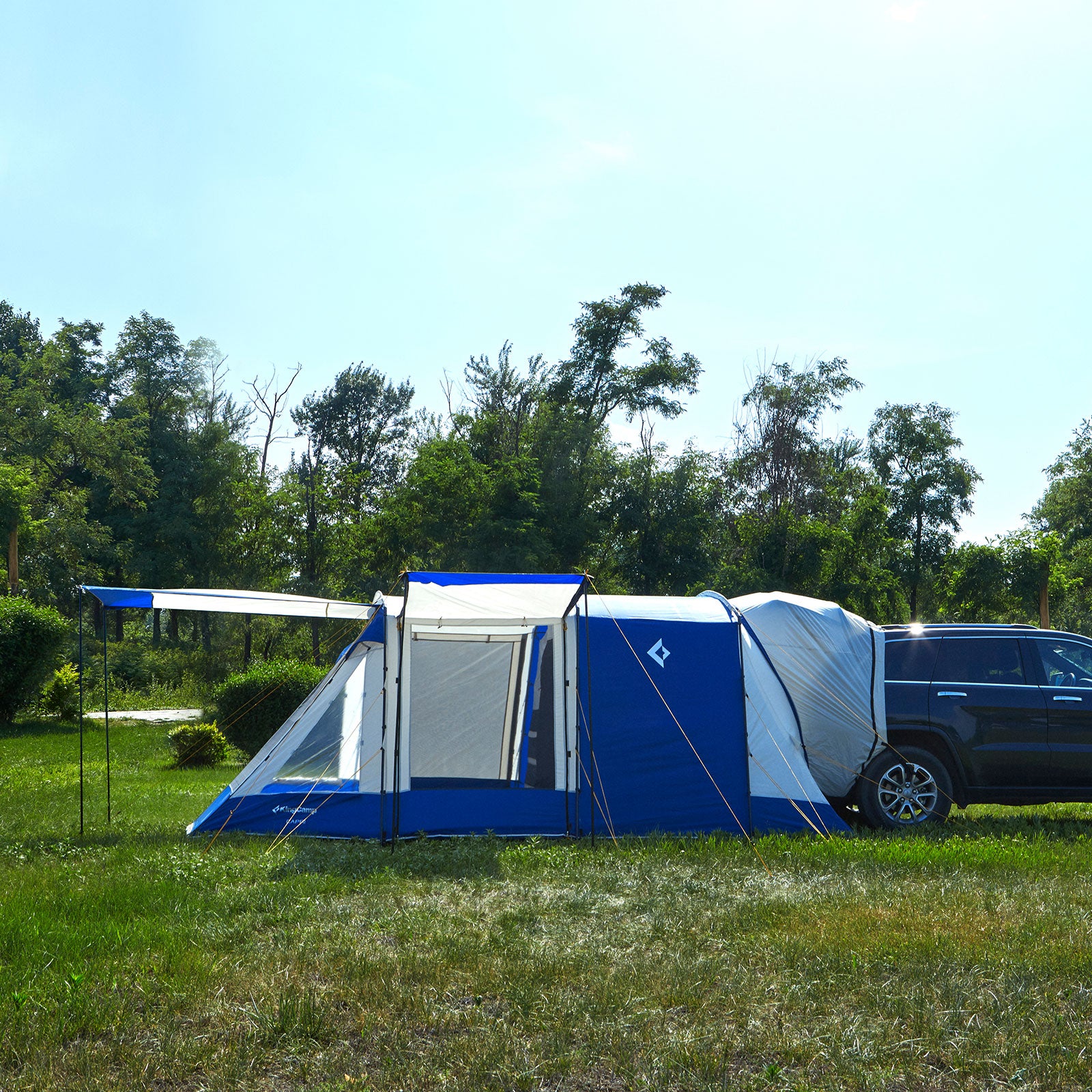 kofferraum zelt suv KINGCAMP Buszelt Capri Heckzelt VW Bus Vor Zelt SUV Van Camping Vorrau