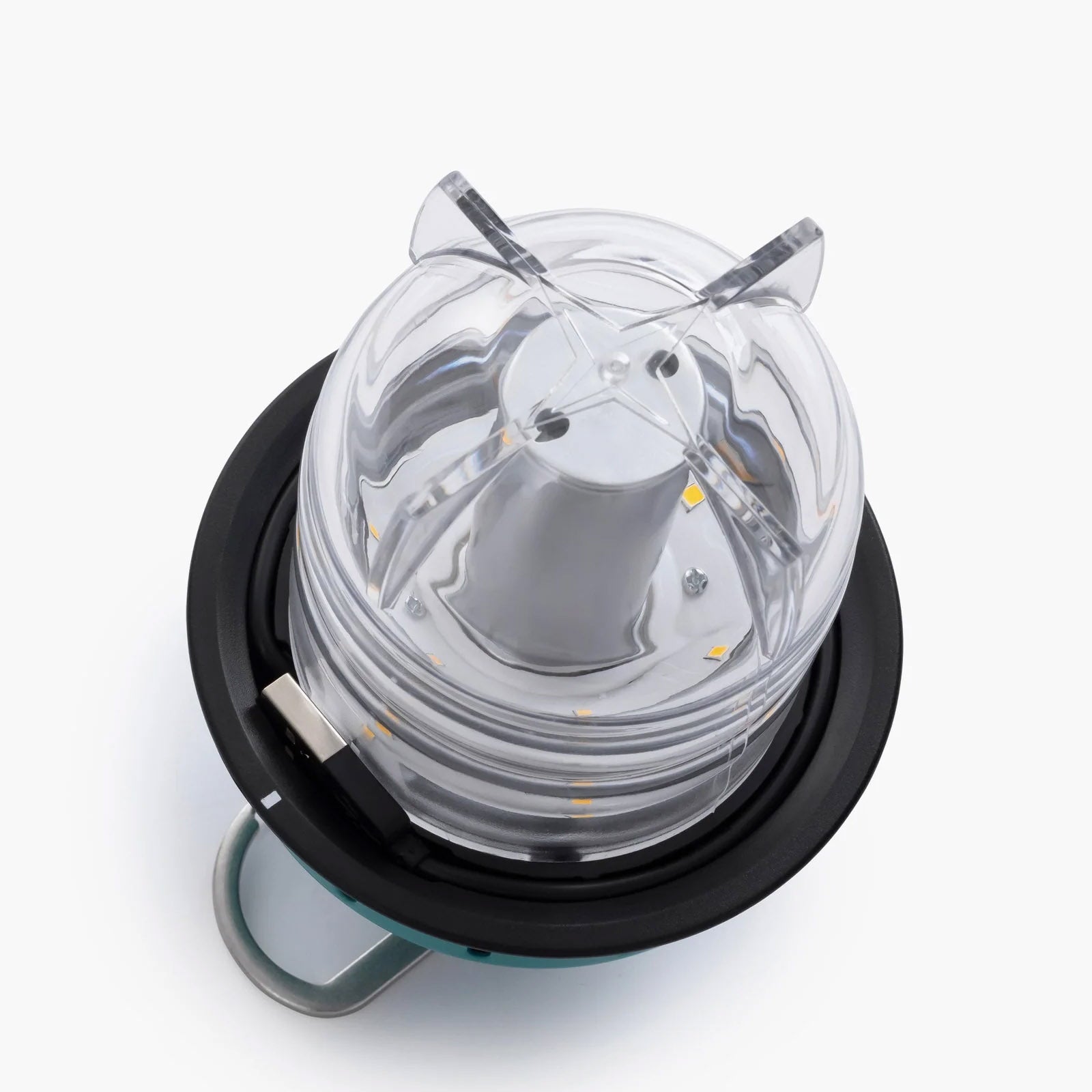 BAREBONES Camping Lantern Beacon Light Retro Lamp Dimmable Steel USB Battery LED