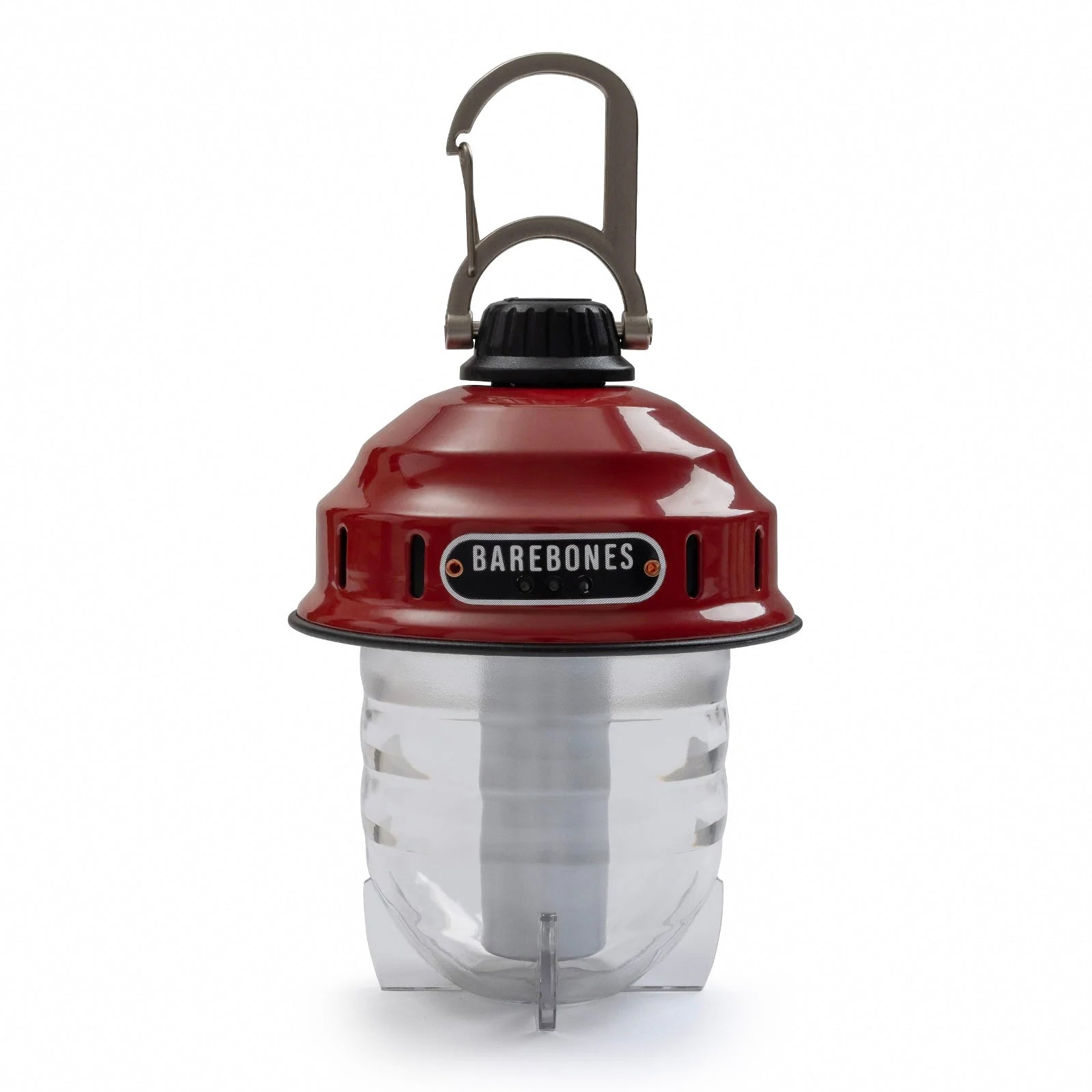 BAREBONES Camping Lantern Beacon Light Retro Lamp Dimmable Steel USB Battery LED