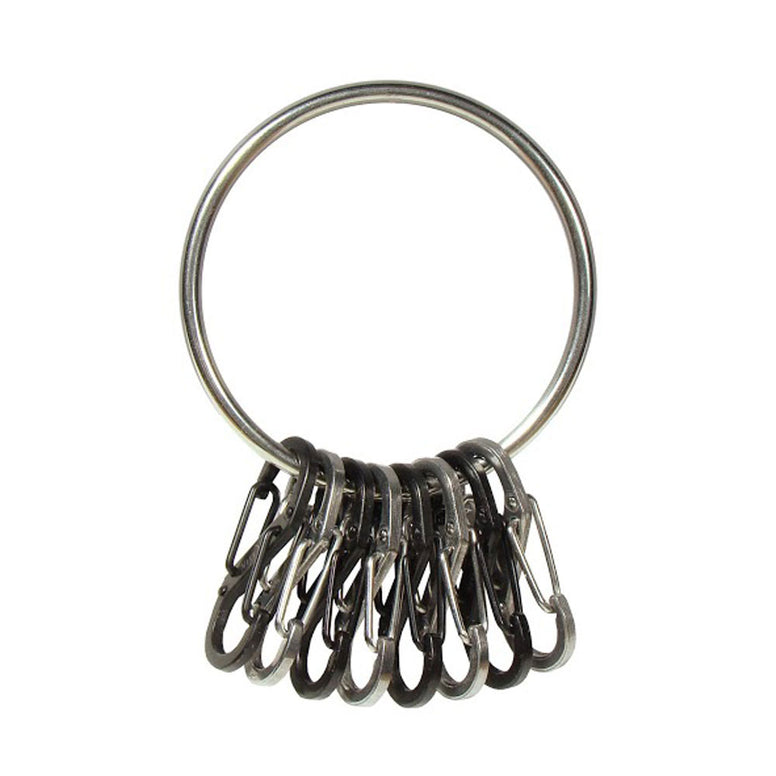 NITE IZE BigRing Key Ring Bunch Pendant Carabiner Snap Hook Organizer