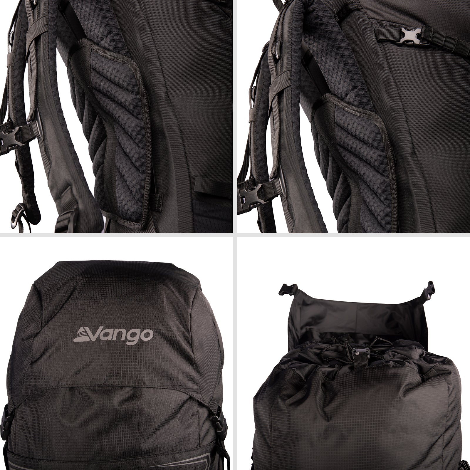 VANGO Trekkingrucksack Denali Pro 60:70 L Outdoor Wander Rucksack Regenschutz