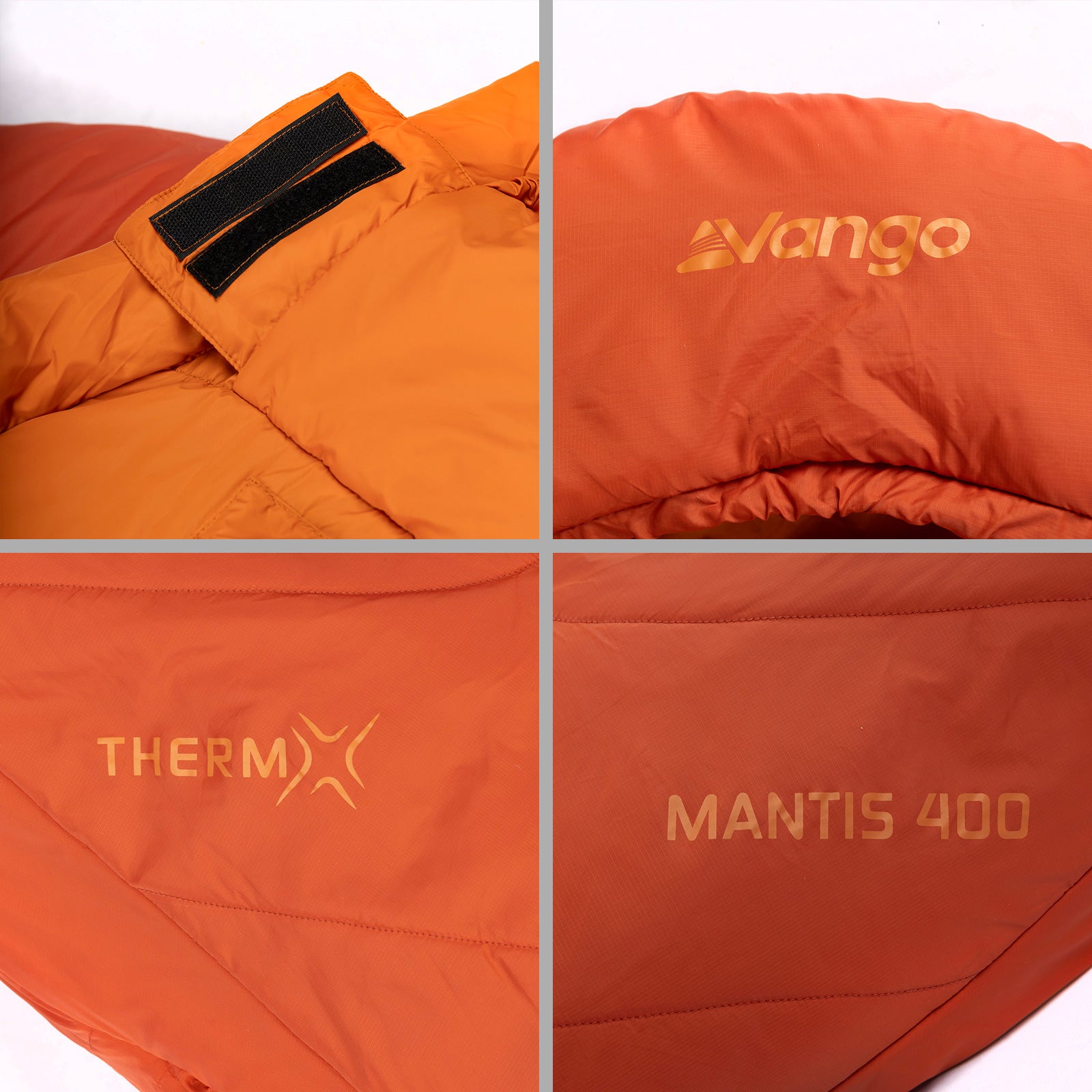 VANGO Mumienschlafsack Mantis 400 Winter Trekking Schlafsack Leicht 1,44 kg