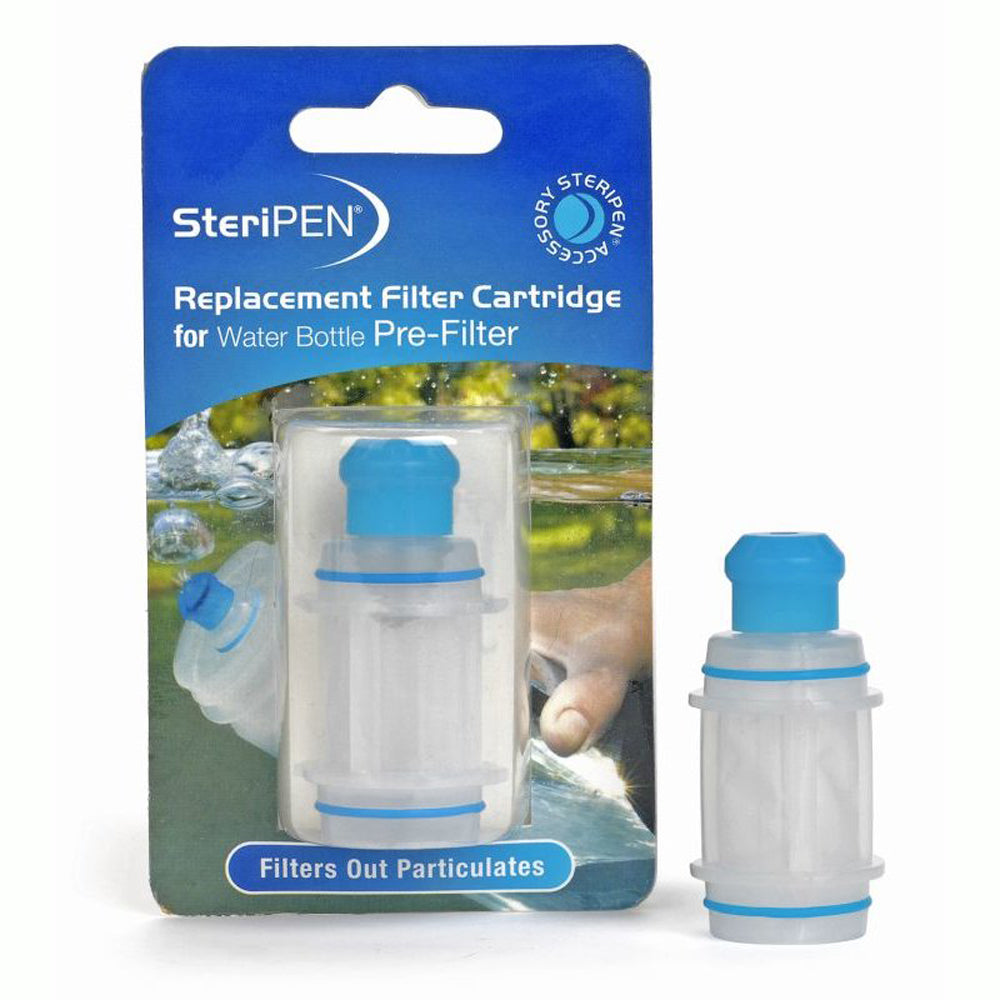 SteriPEN PreFilter cartridge water filter portable water purifier treatment