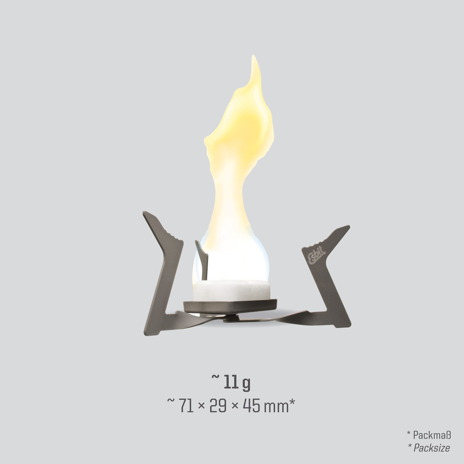ESBIT Camping Stove Dry Fuel Stove Mini Outdoor Stove Lightweight Titanium