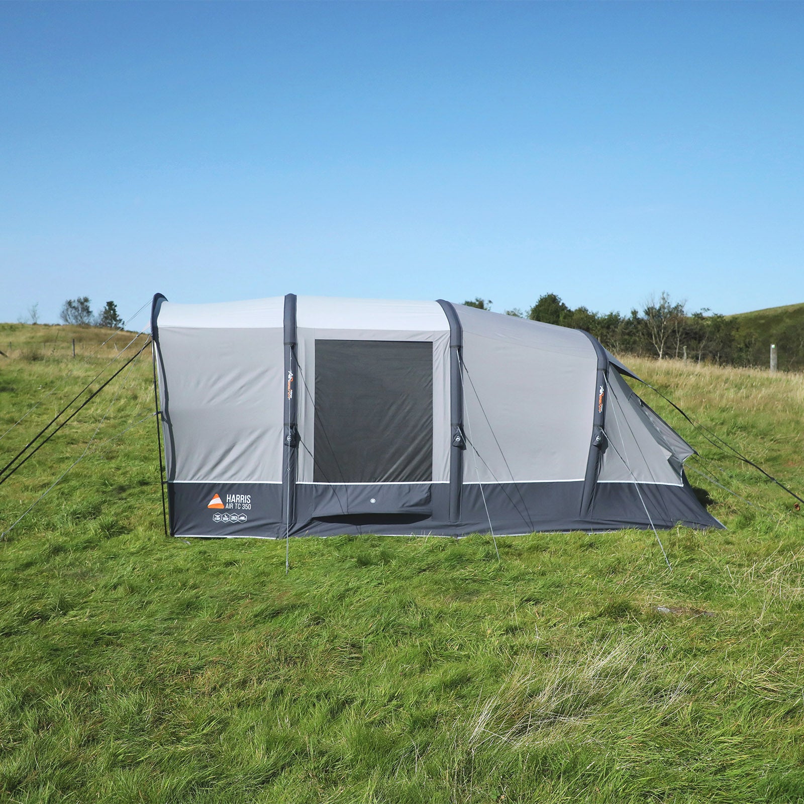 familienzelt luft VANGO Familienzelt Harris Air TC 350 Luftzelt Camping Zelt Aufblasbar