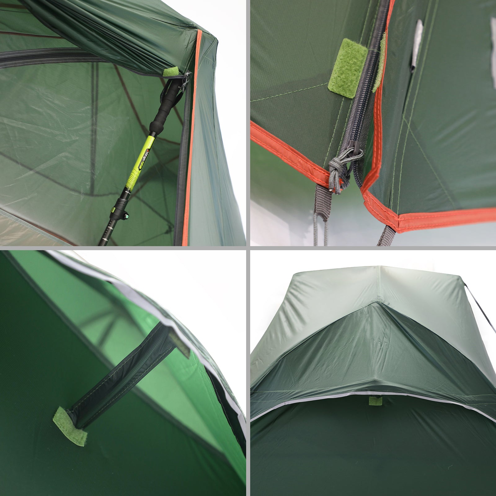F10 Trekkingzelt Radon UL 1 Personen Camping Fahrrad Einmann Zelt Biwak 1,2 kg
