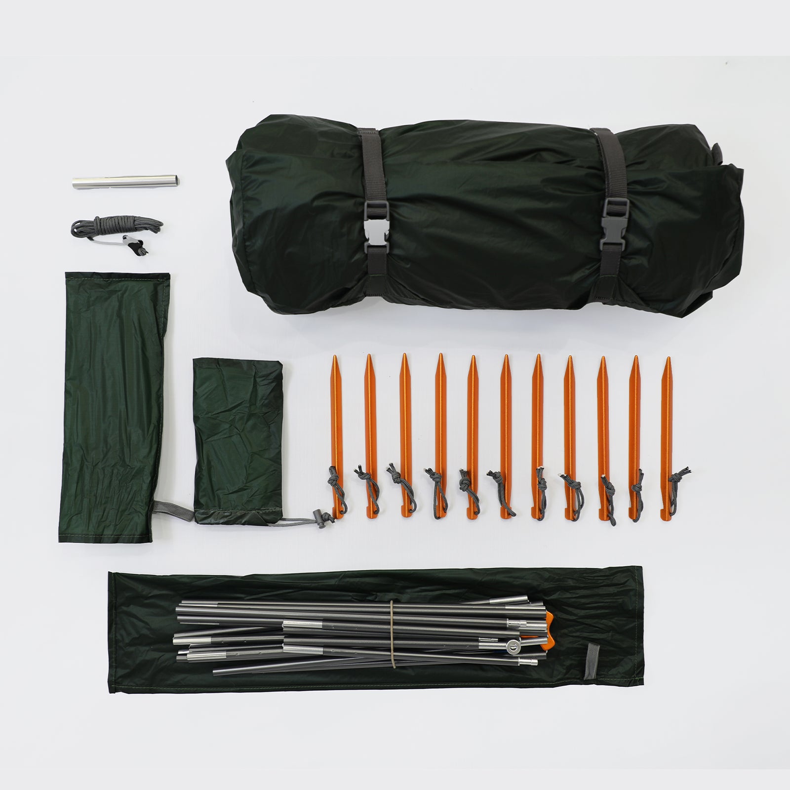 F10 Trekkingzelt Radon UL 2 Personen Camping Fahrrad Einmann Zelt Biwak 1,6 kg