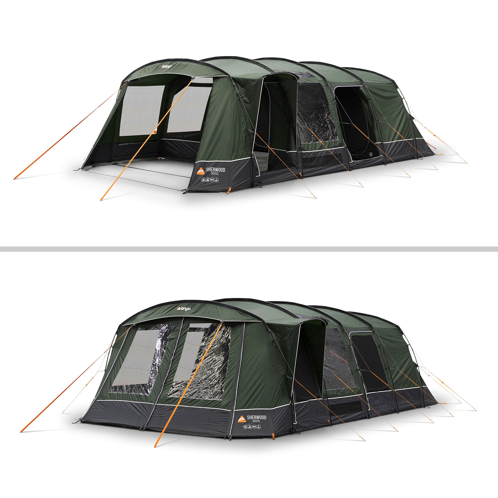 VANGO Familienzelt Sherwood 600XL Campingzelt Gruppenzelt 6 Personen Zelt