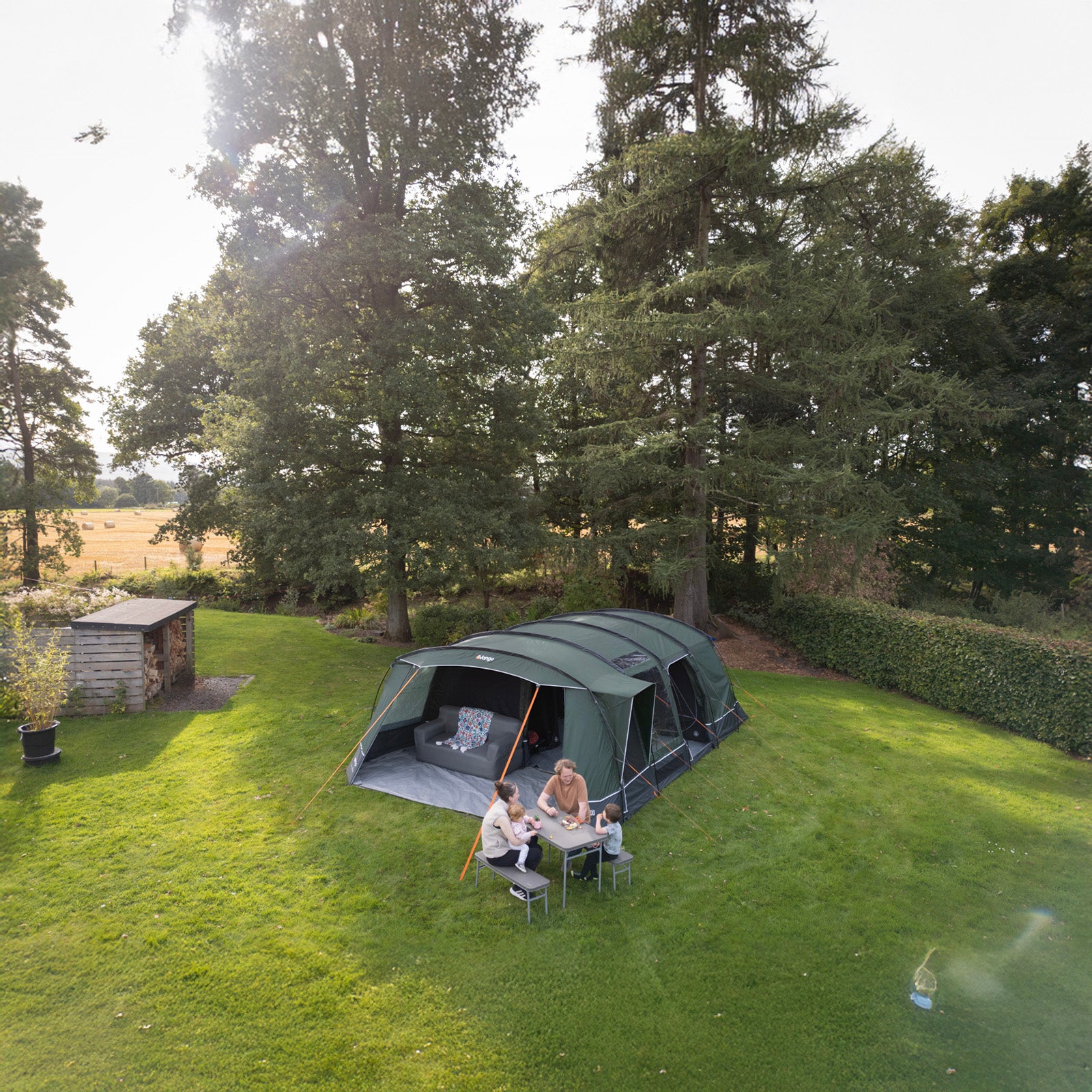 VANGO Familienzelt Sherwood 600XL Campingzelt Gruppenzelt 6 Personen Zelt