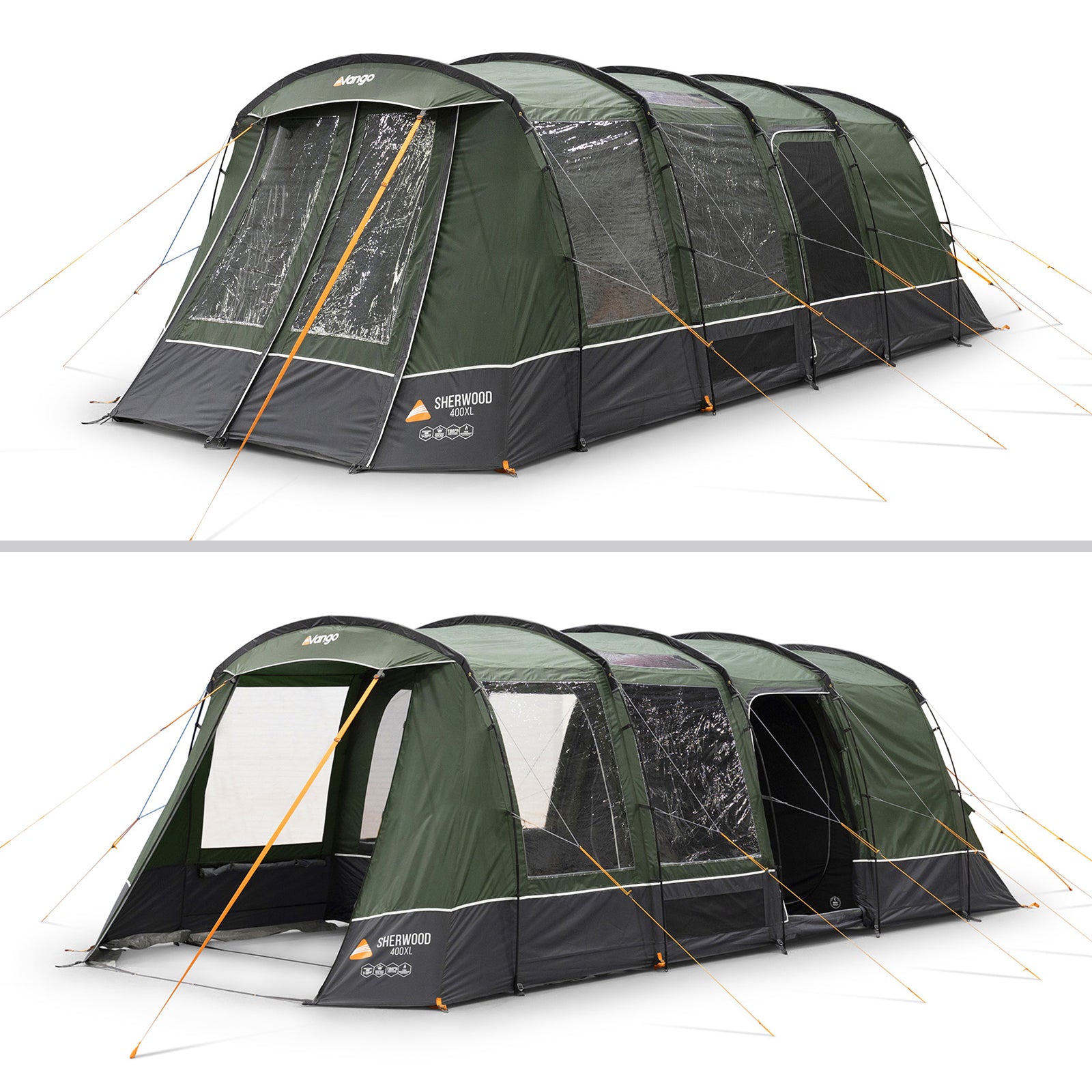 VANGO Familienzelt Sherwood 400XL Campingzelt Gruppenzelt 4 Personen Zelt
