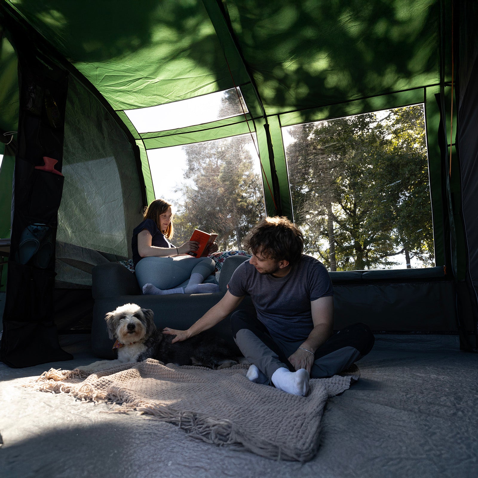 VANGO Familienzelt Sherwood 400XL Campingzelt Gruppenzelt 4 Personen Zelt