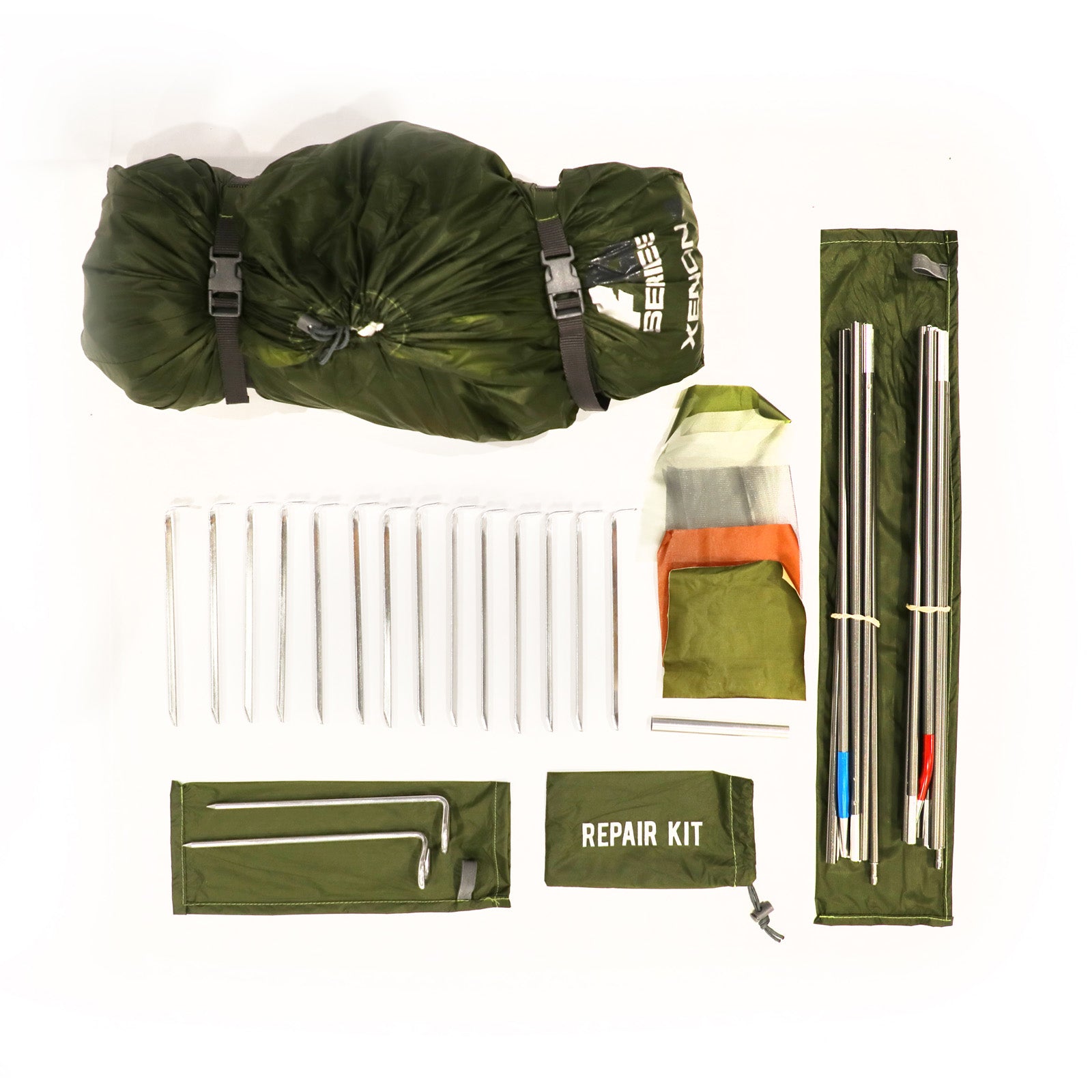 F10 Trekkingzelt Xenon UL 2 Personen Camping Fahrrad Tunnel Zelt Biwak 1,64 kg