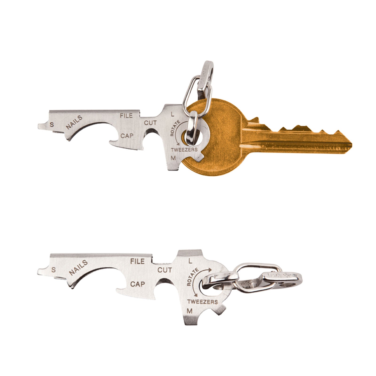 TRUE UTILITY Mini Key Multitool - Key Ring - Key Tool TOP