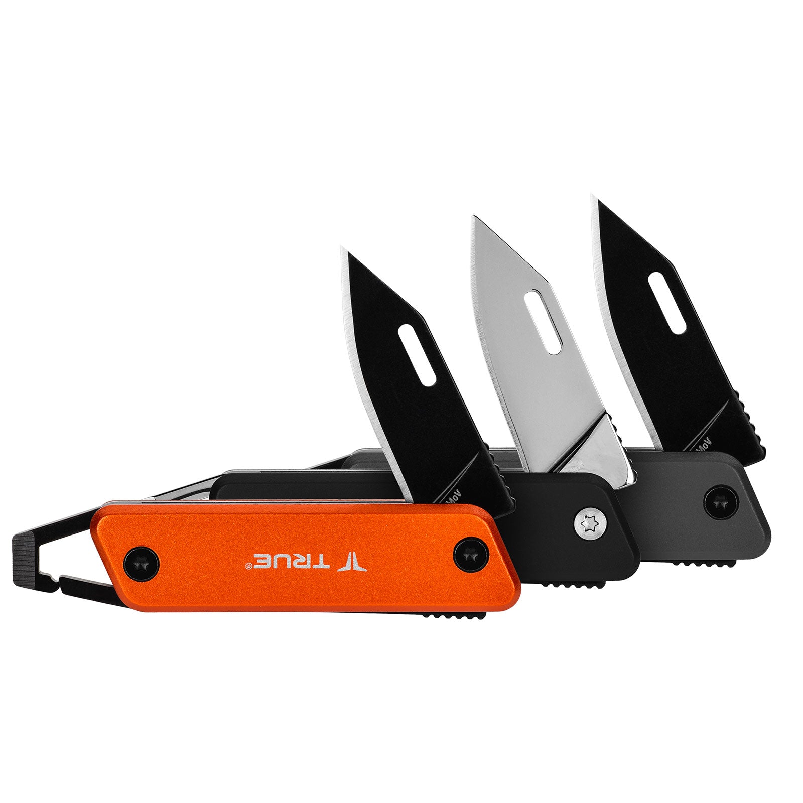 TRUE UTILITY Pocket Knife Key Chain Knife Mini Tool Knife Keyring