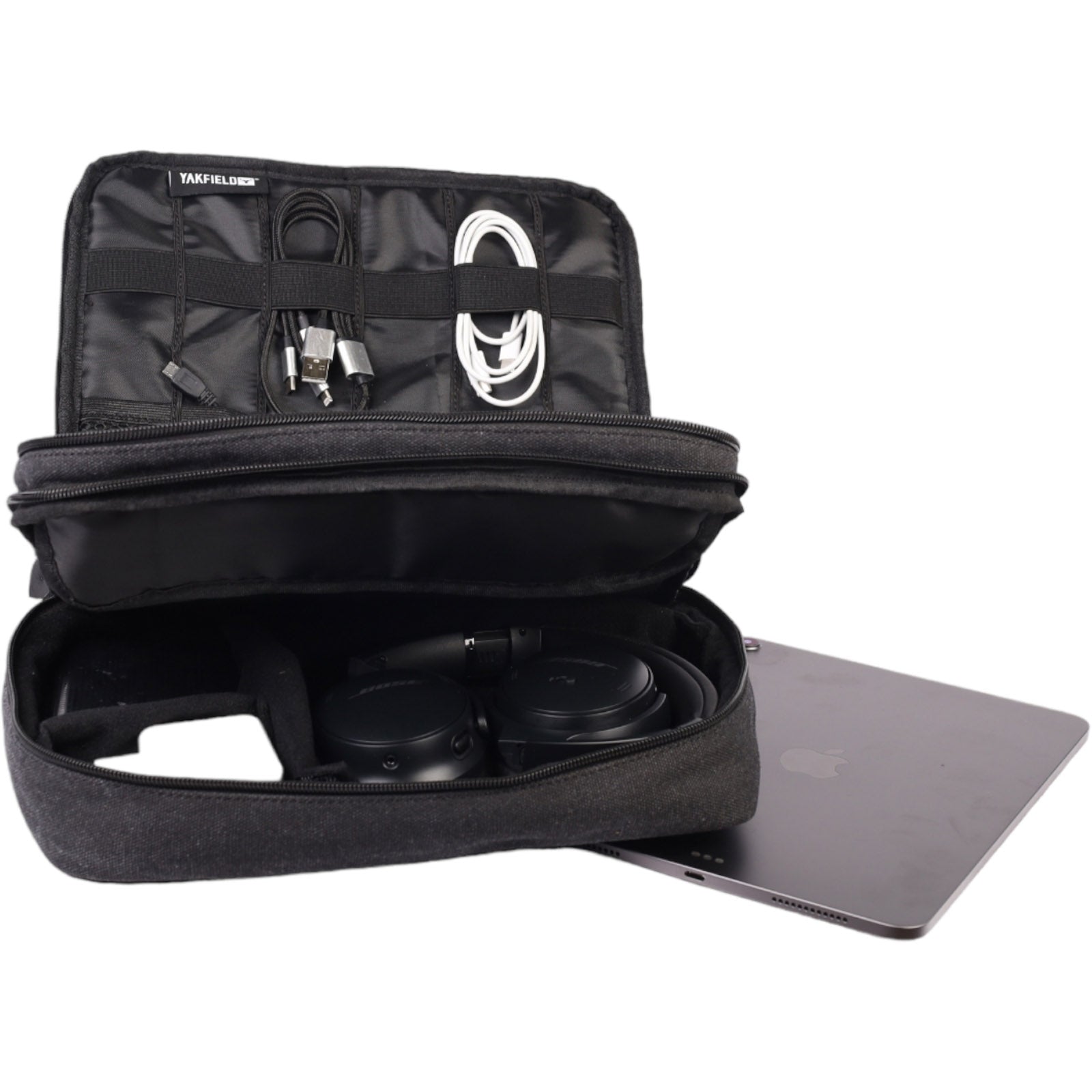 YAKFIELD Organiseur de câbles Peary Bag Étui pour câbles Accessoires électroniques de voyage