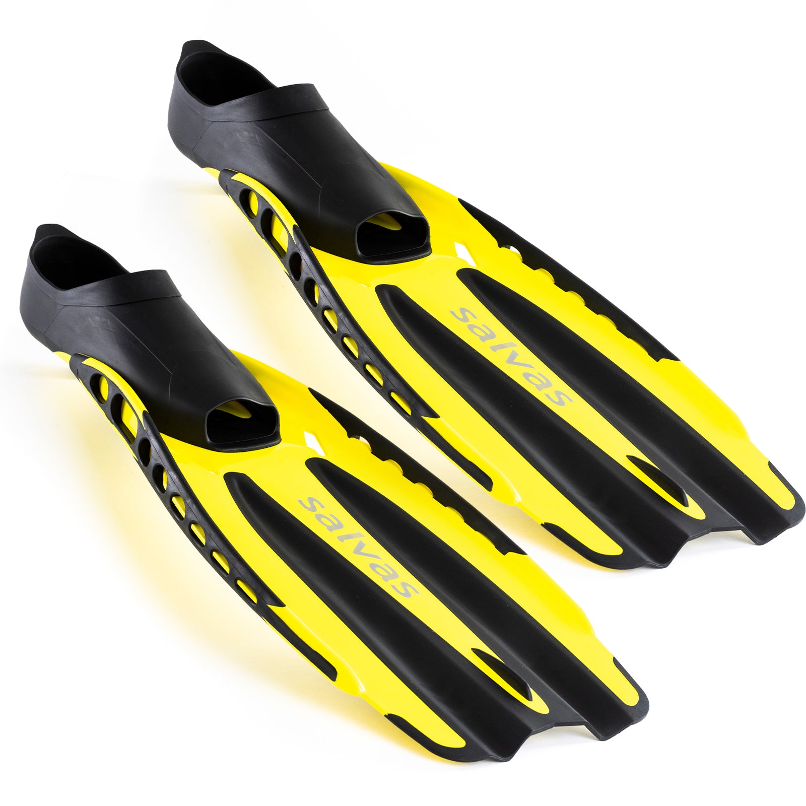 SALVAS Swimming Fins Advance Snorkel Diver Long Fin Adults 36-47