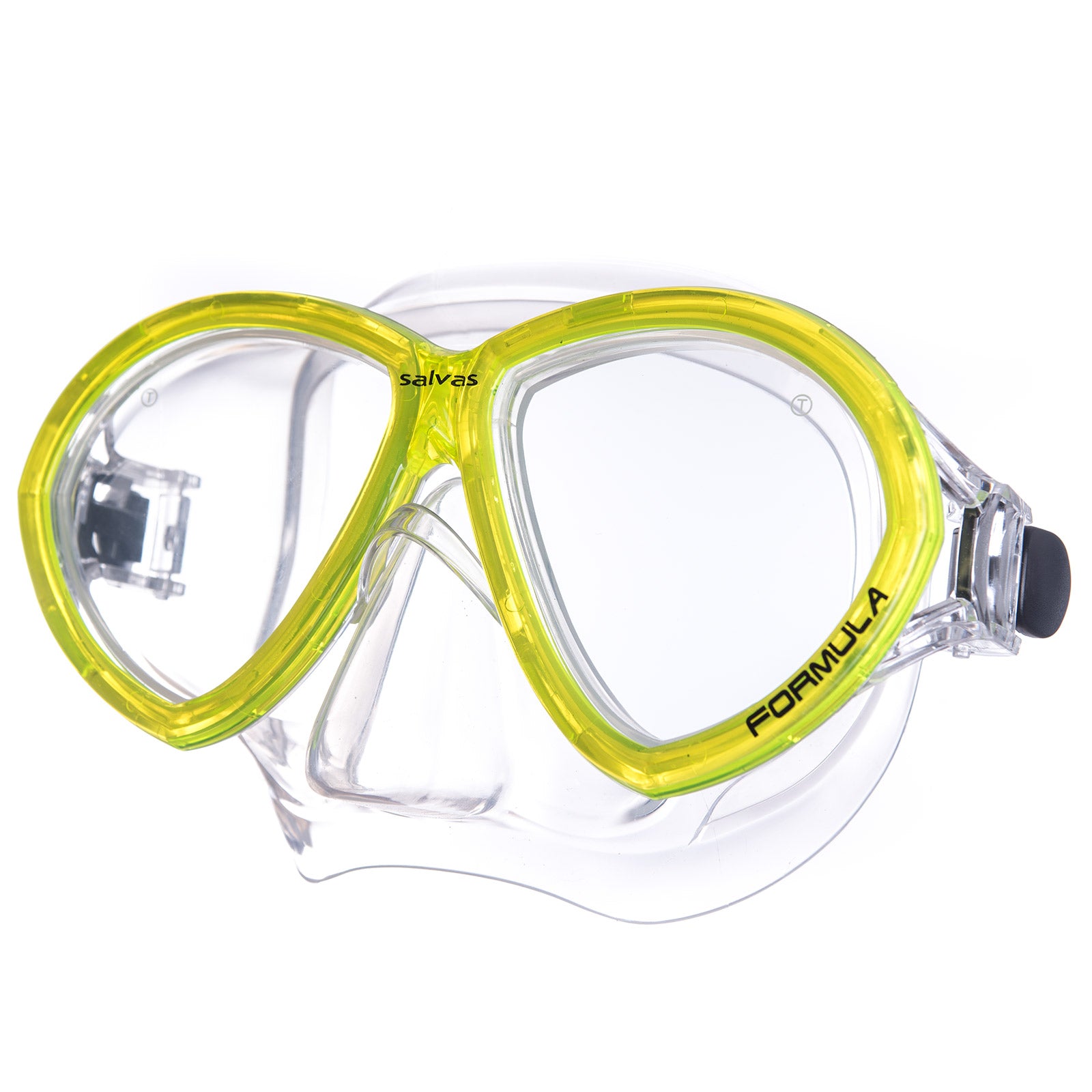 SALVAS Diving Mask Formula Snorkel Swimming Goggles Anti-fog Silicone Adult