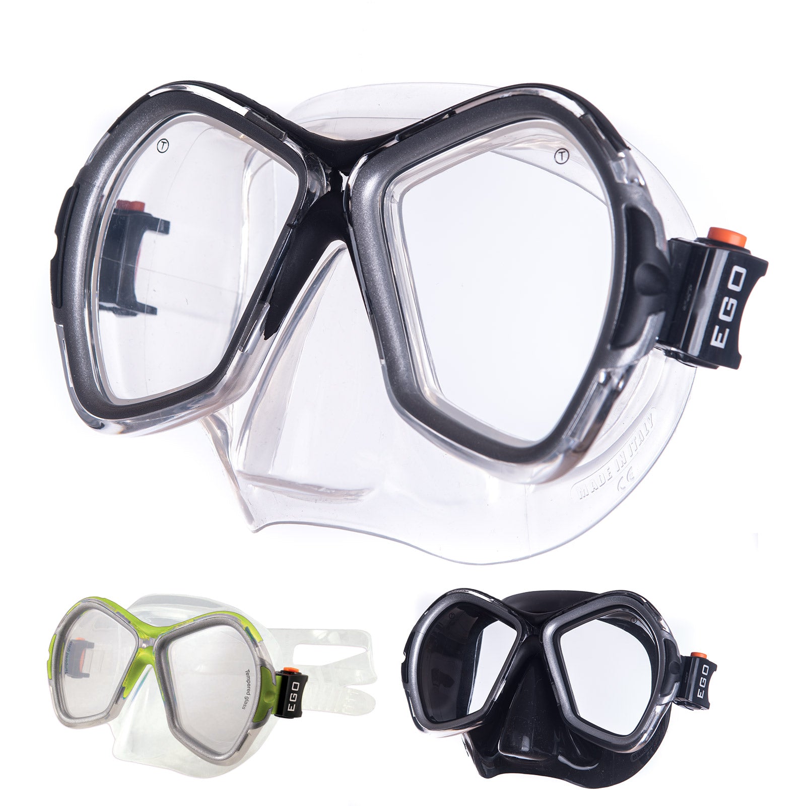 SALVAS Diving Mask Phoenix Snorkel Swimming Goggles Fog Adult Silicone