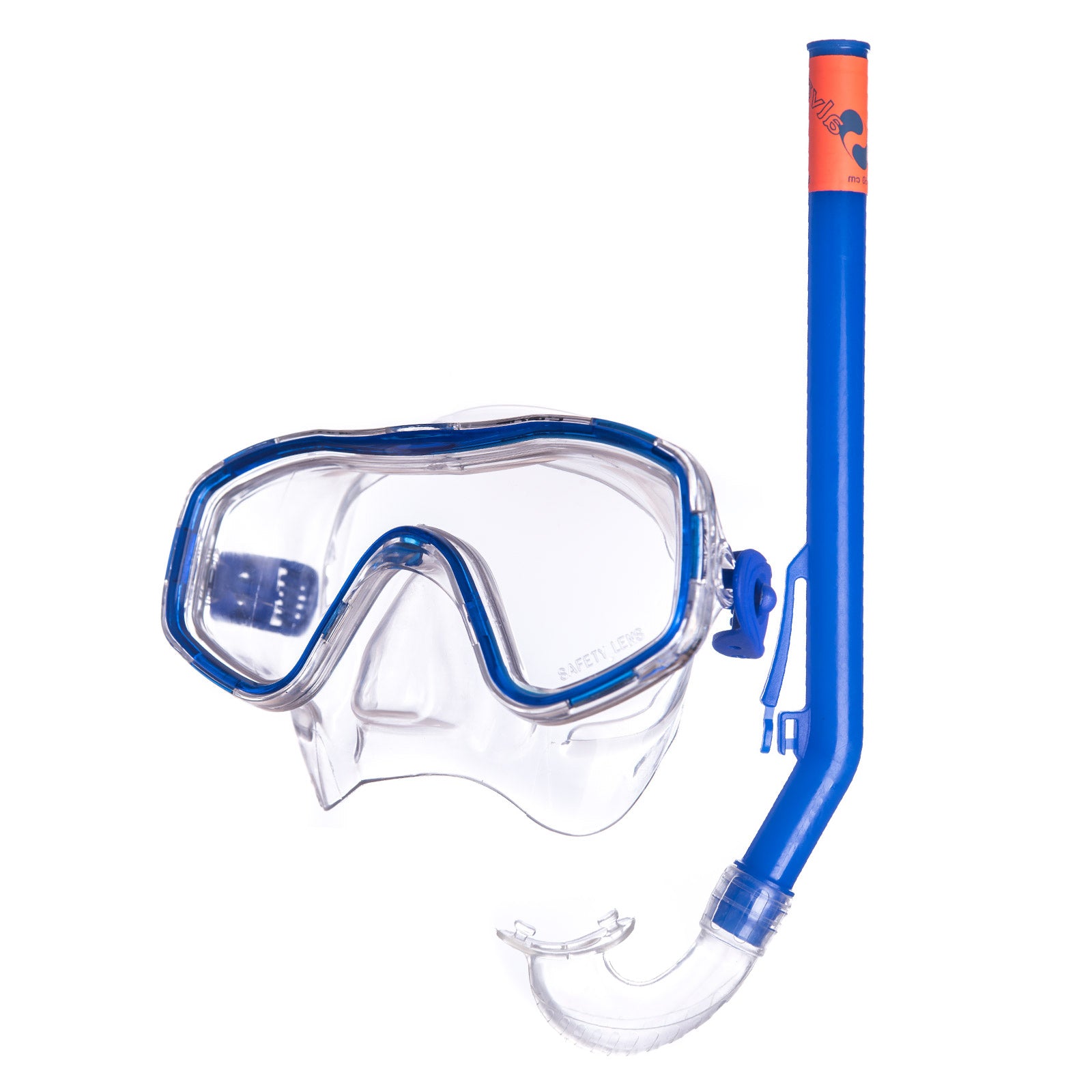 SALVAS Children's Set Easy Diving Mask + Snorkel Diving Mask Swimming Goggles