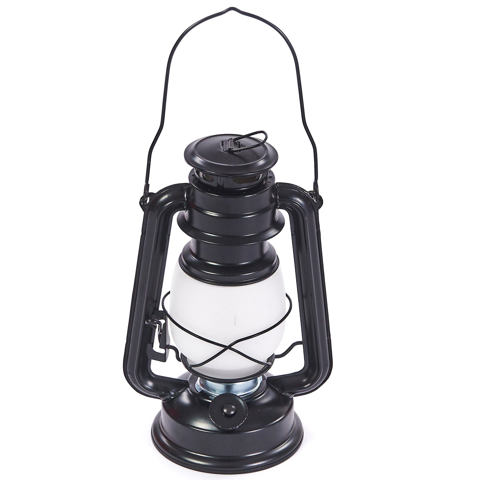 HUMAN COMFORT Storm Lantern LED Camping Retro Lamp Tent Light USB Battery Metal