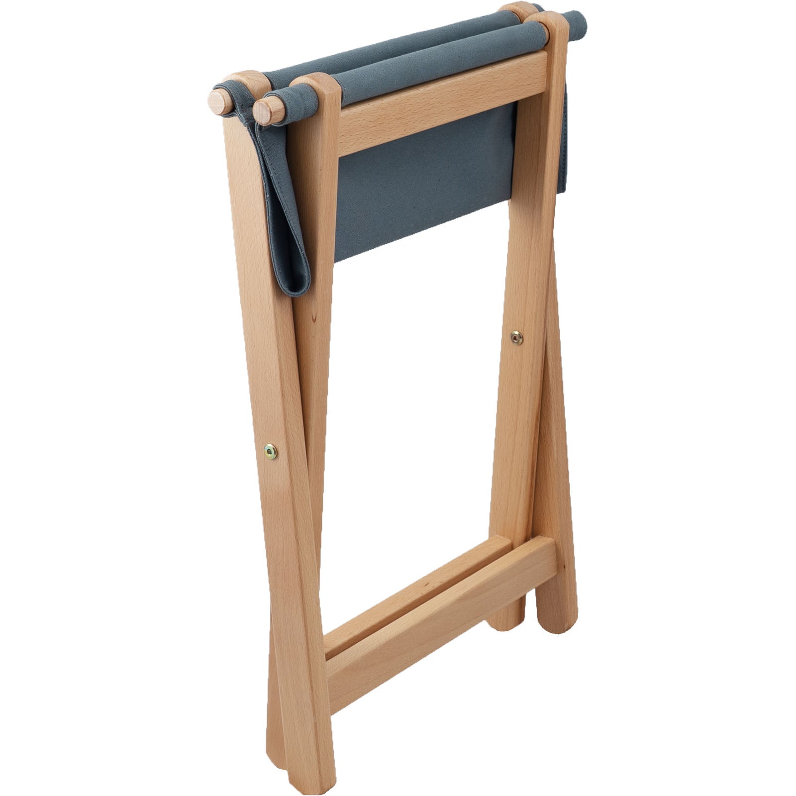 Tabouret pliant HUMAN COMFORT Bages Tabouret de camping rétro Tabouret pliant pliable en bois