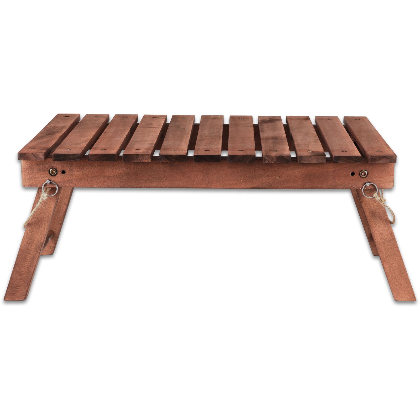 HUMAN COMFORT Campingtisch Jabrun 1 Mini Klapptisch Beistelltisch Falttisch Holz