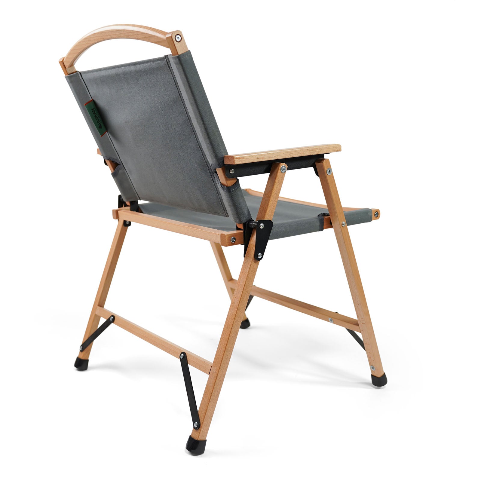 HUMAN COMFORT Folding Chair Dolo XL Retro Camping Chair Folding Chair Chair Foldable Wood