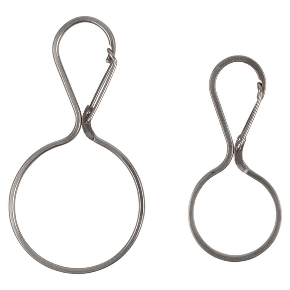 NITE IZE InfiniKey Clip Stainless Steel Carabiner Snap Hook Key Ring Pendant