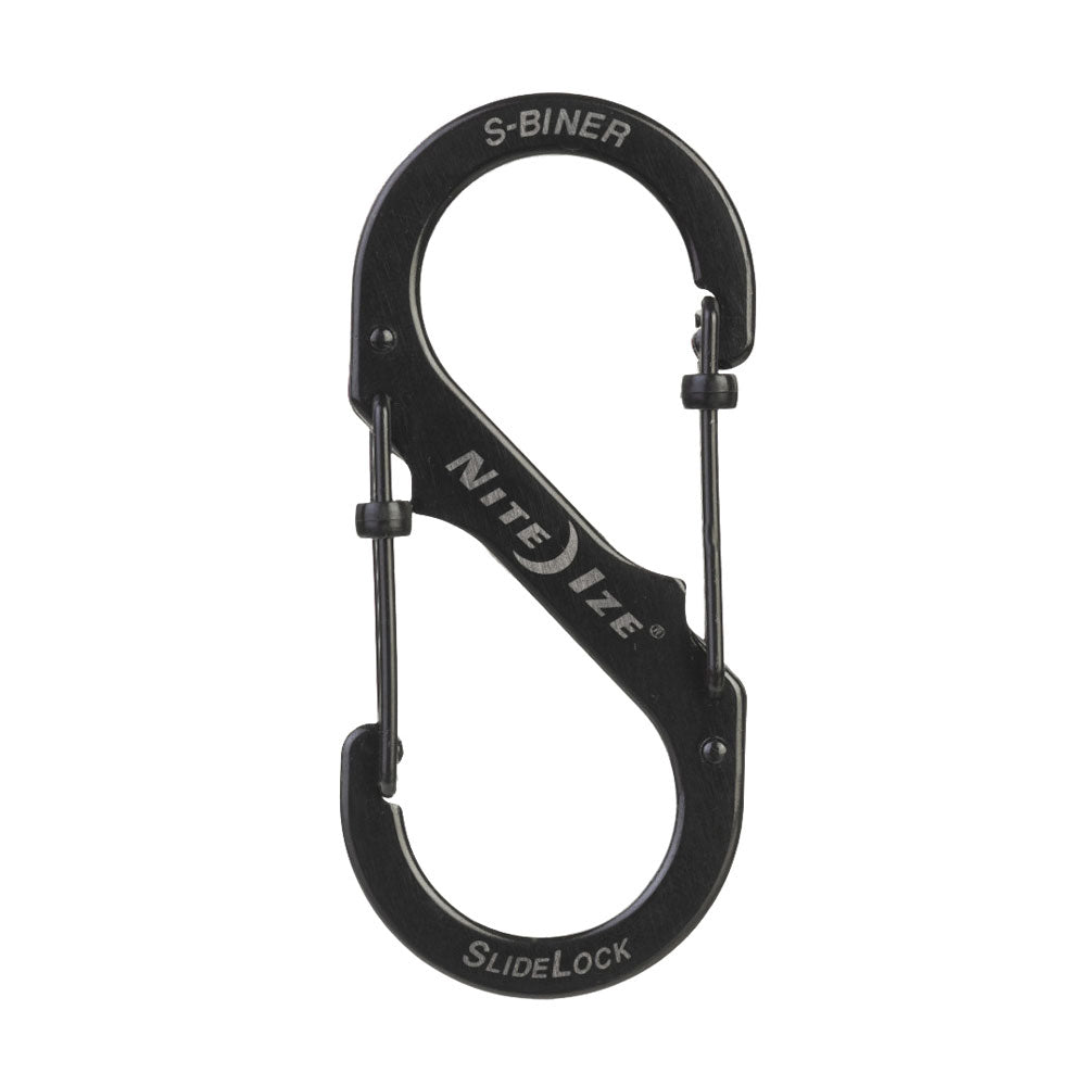 NITE IZE SlideLock S-Biner Mini Doppel Karabiner Schlüsselanhänger Schnapp Haken
