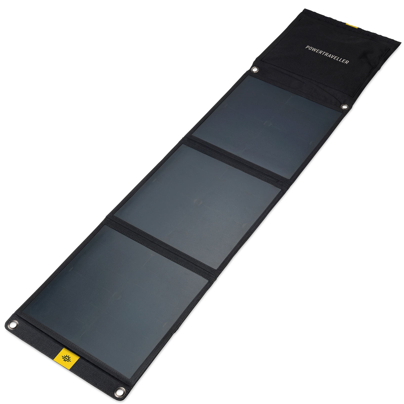Panneau solaire POWERTRAVELLER Falcon 40 W, chargeur extérieur 5/20 V USB pliable 3 ports