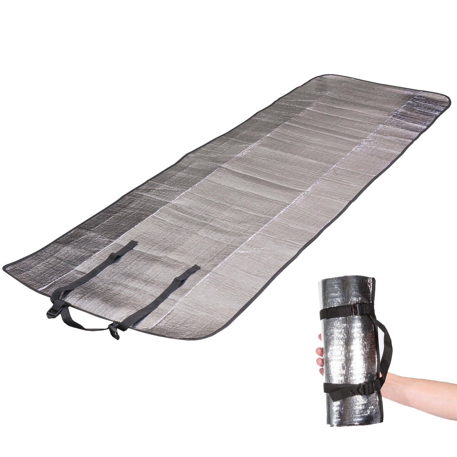 OUTDOOR Sleeping Mat Single - Aluminium Mat Thermo Insulating Mat Thermo Mat light 110g