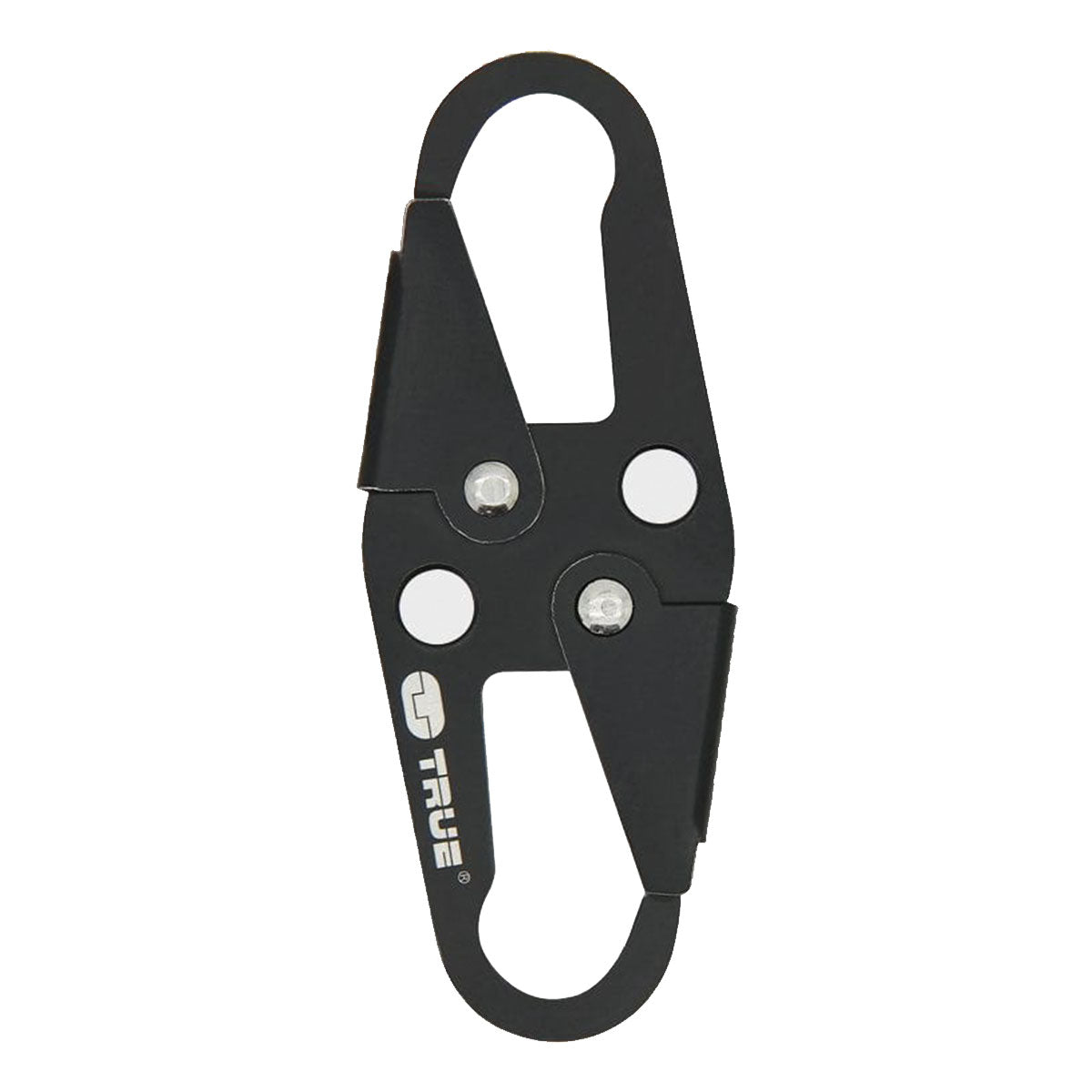 TRUE UTILITY Connect DoubleTrap 1 Double Carabiner Hook Keychain